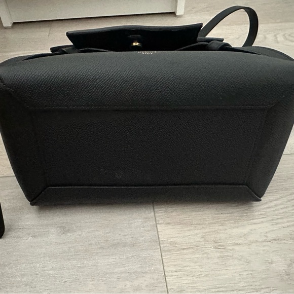 Celine Micro Belt Bag in Black Grained Leather- authentic - Picture 9 of 10